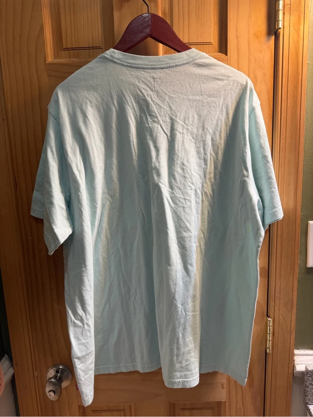 Levi's Light Blue Short Sleeve Tee with White Logo